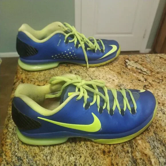 Nike Blue Men’s KD V 5 Blue Basketball Shoes Size 8.5 585386-400 - Picture 5 of 12